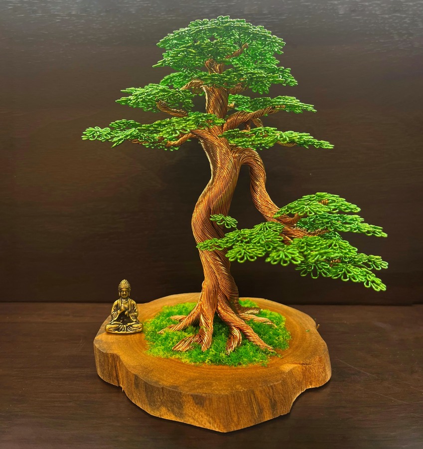 Scented Wood Tree - Cây Gỗ Thơm Dáng Trực Thân Đồng