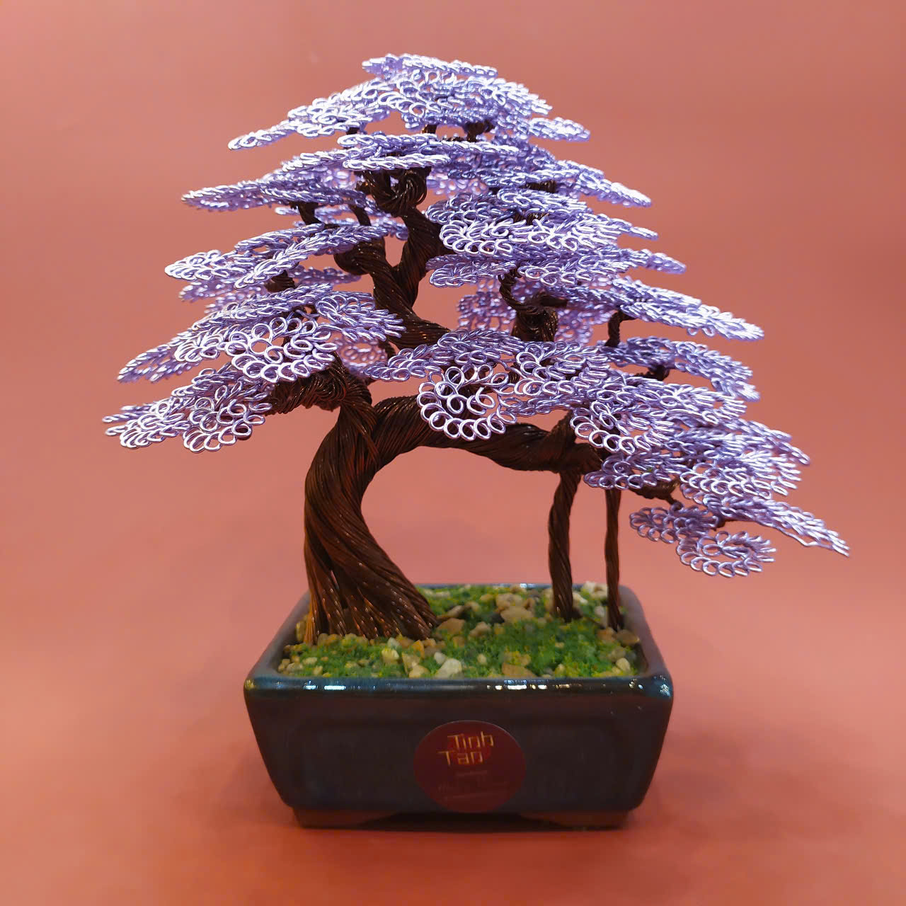 Lucky tree - bonsai tím size 1