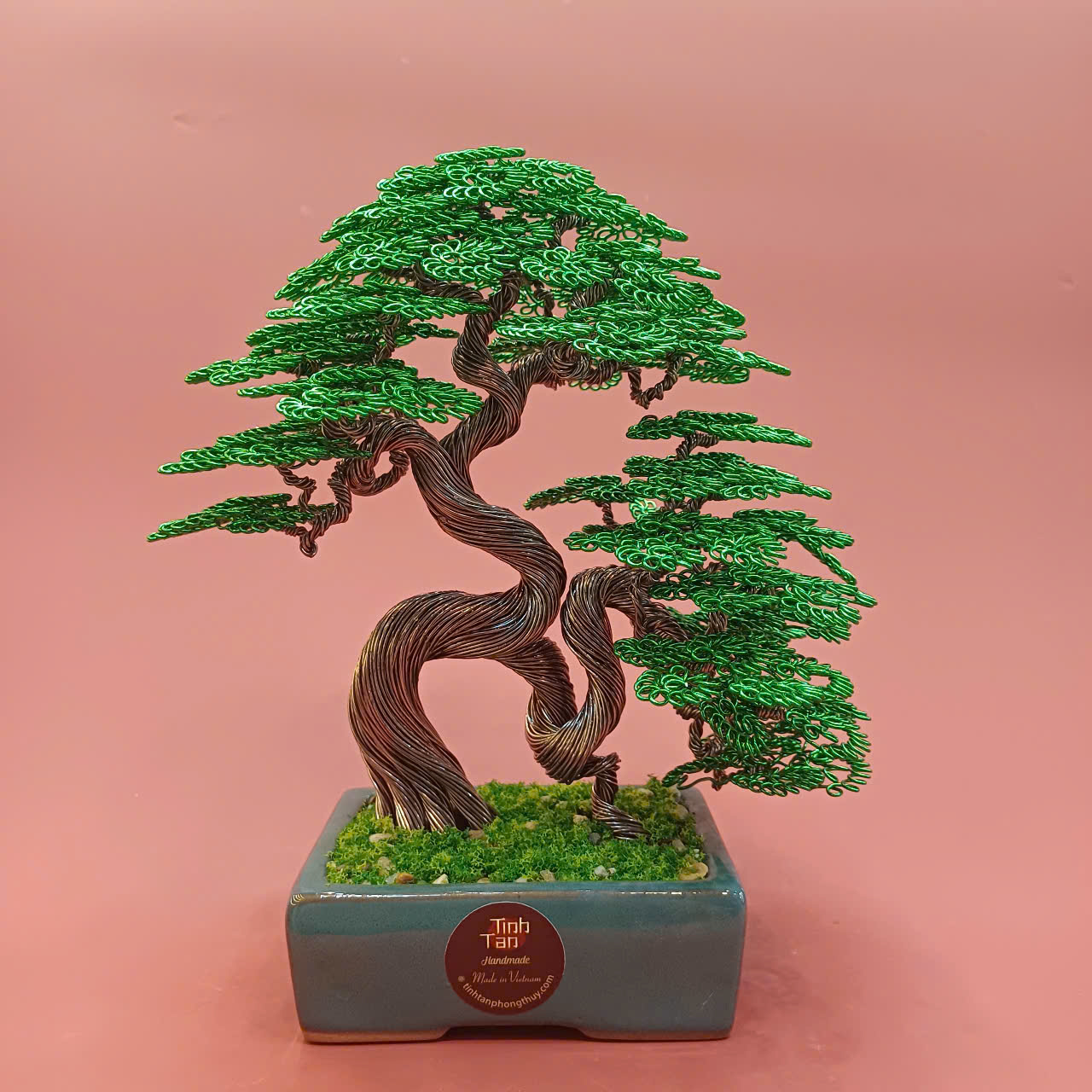 Lucky tree - Bonsai xanh lá size 1