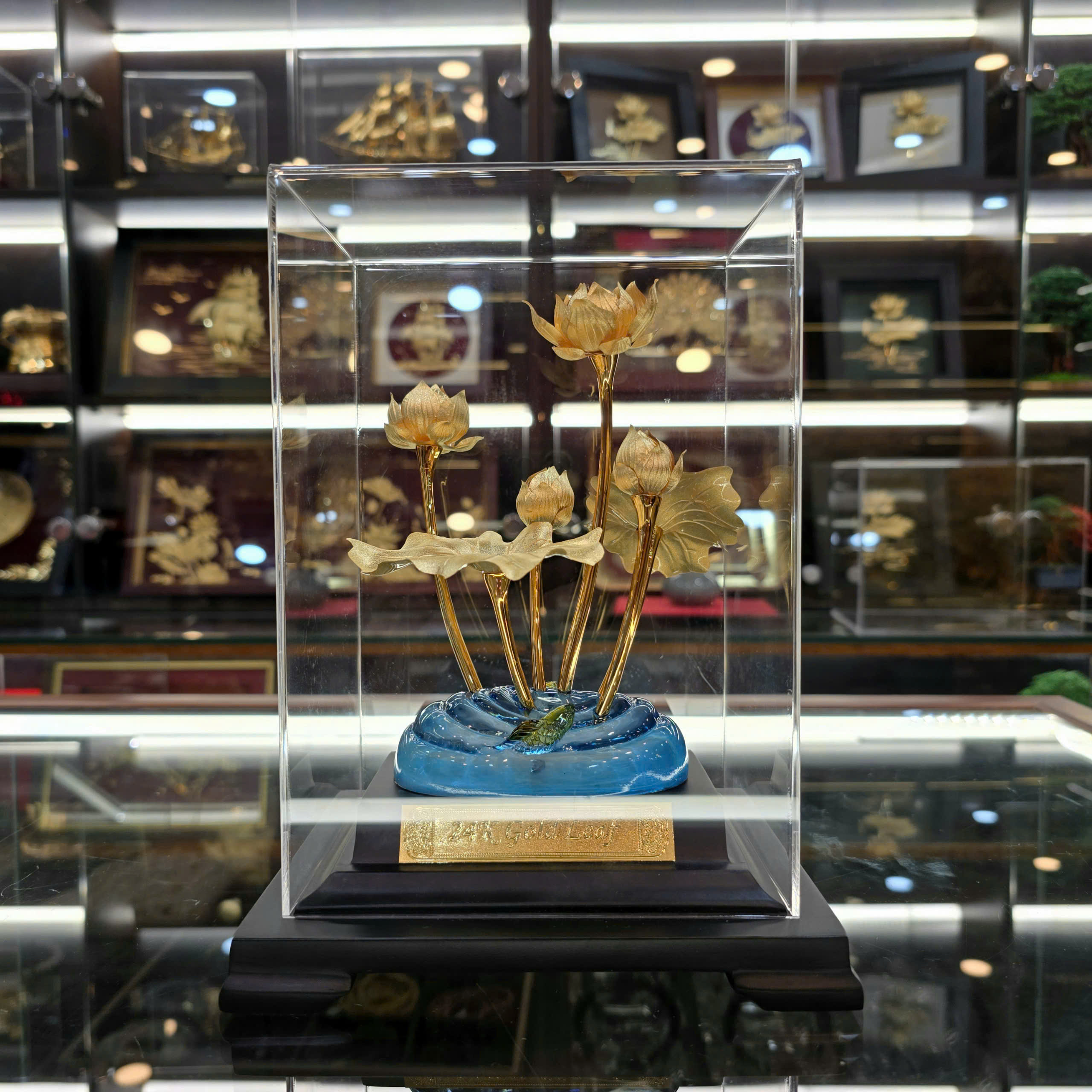 Phong thủy mạ vàng 24K