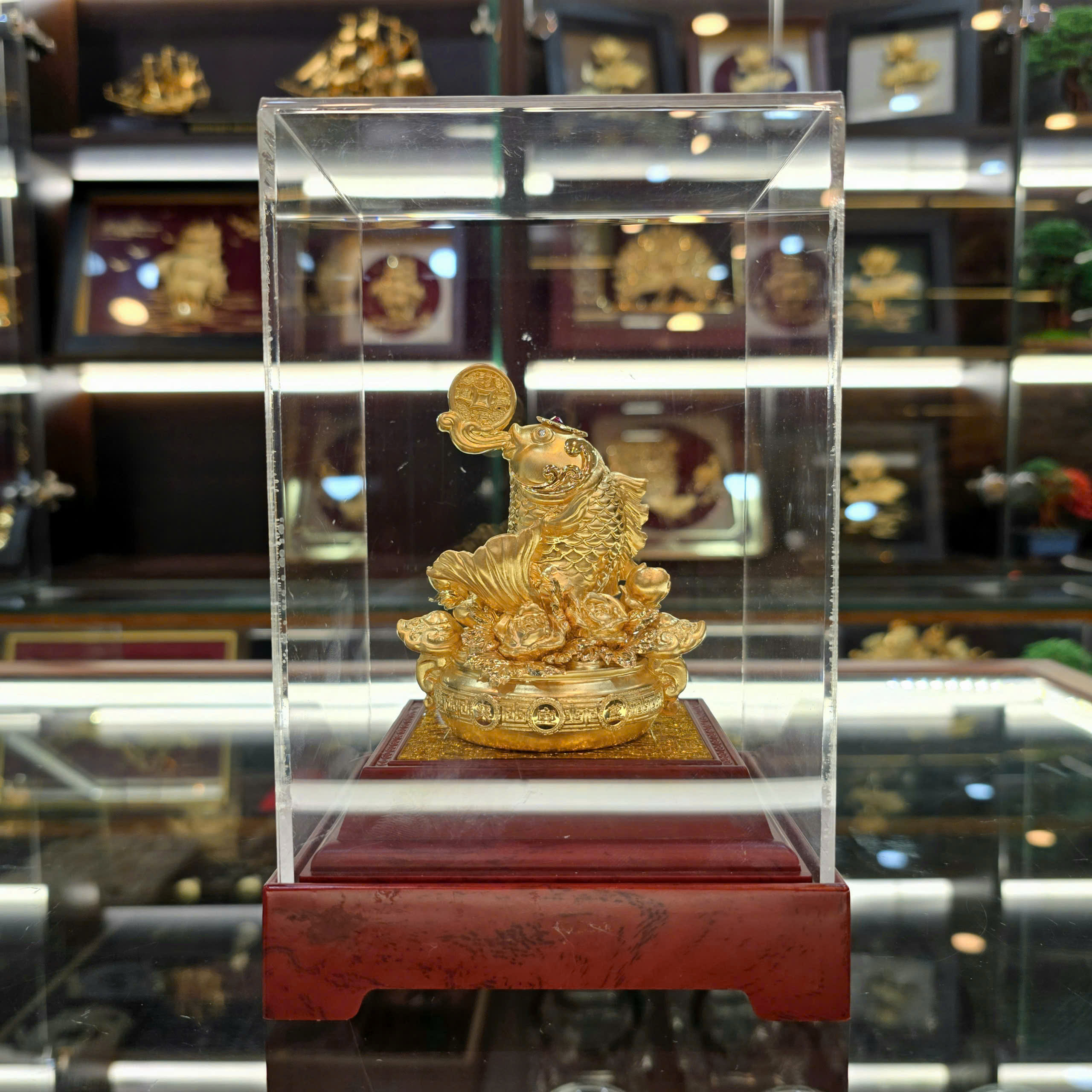 Phong thủy mạ vàng 24K