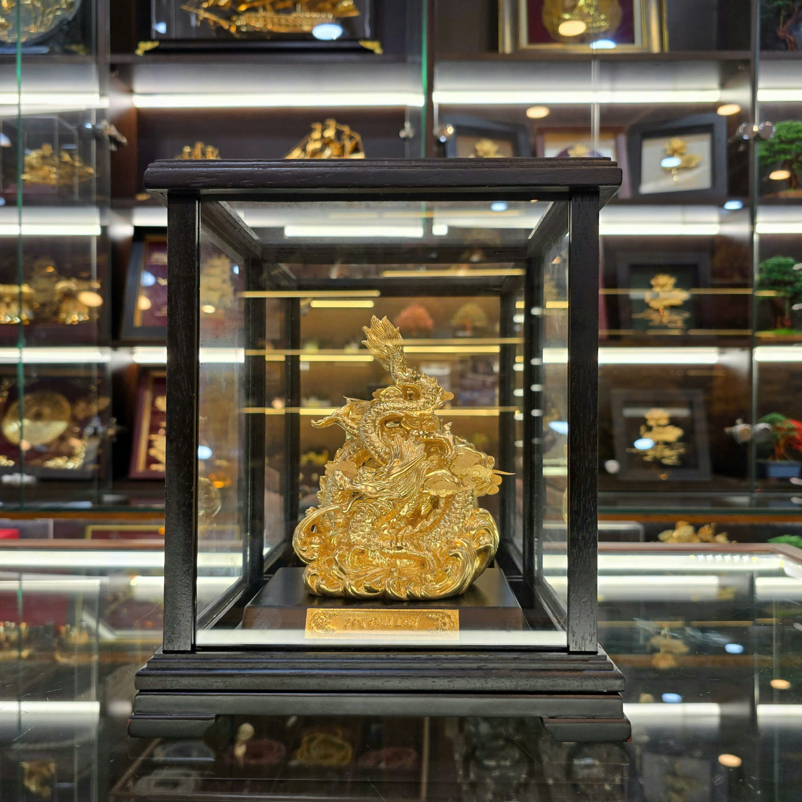 Phong thủy mạ vàng 24K
