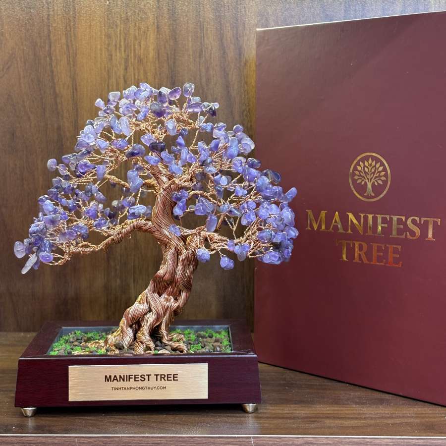 Amethyst Manifest Tree - The Multi-Dimensional Stone