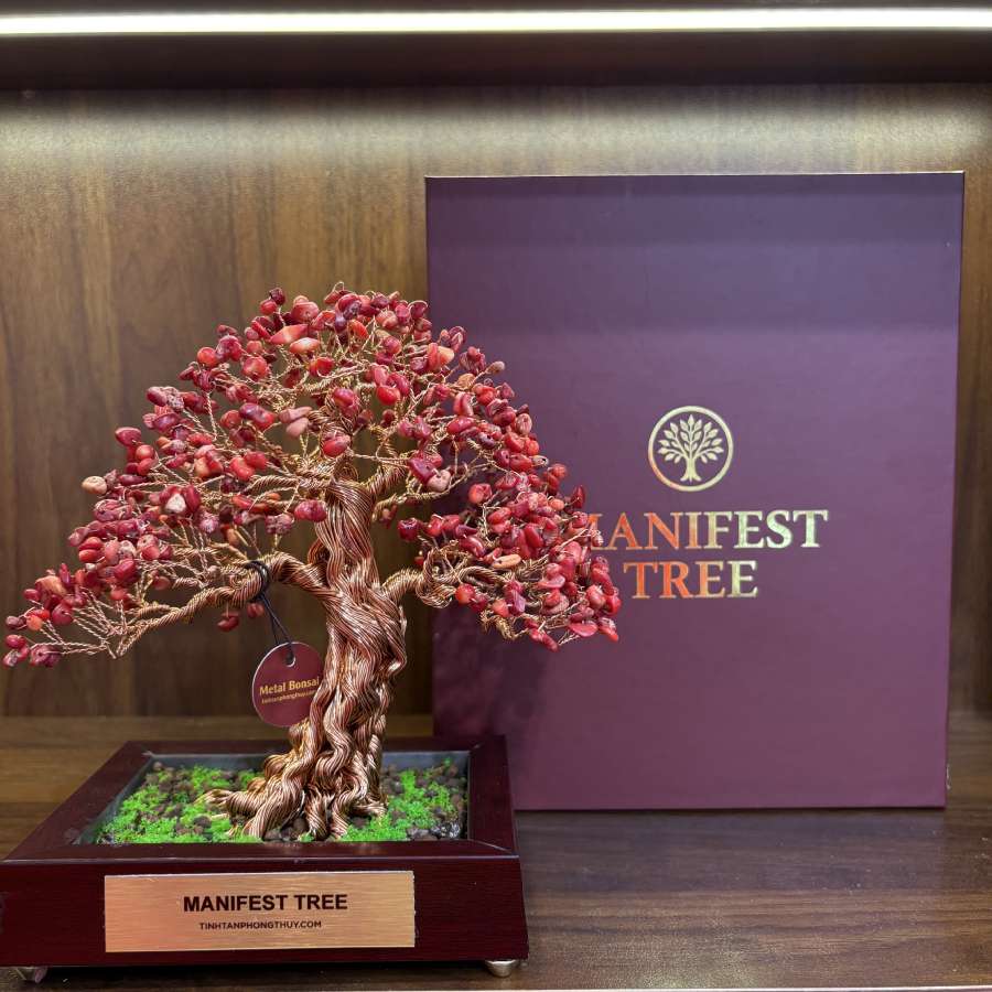 Carnelian Manifest Tree - The Stone of Passion & Protection