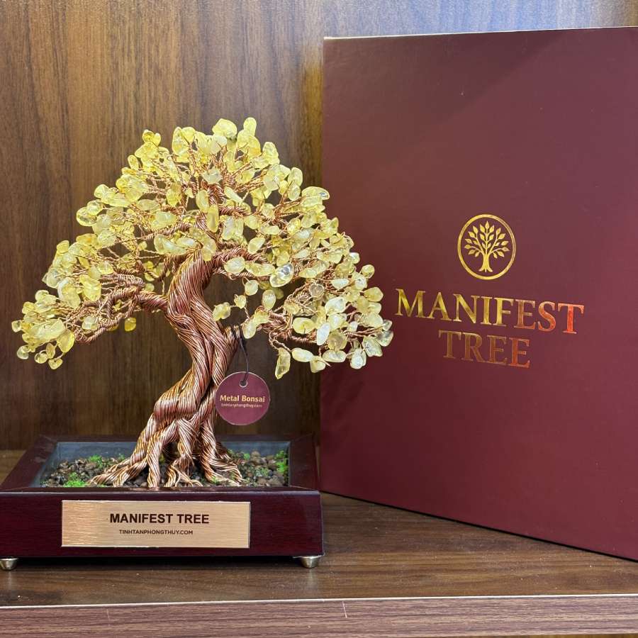 Citrine Manifest Tree - The Merchant's Stone
