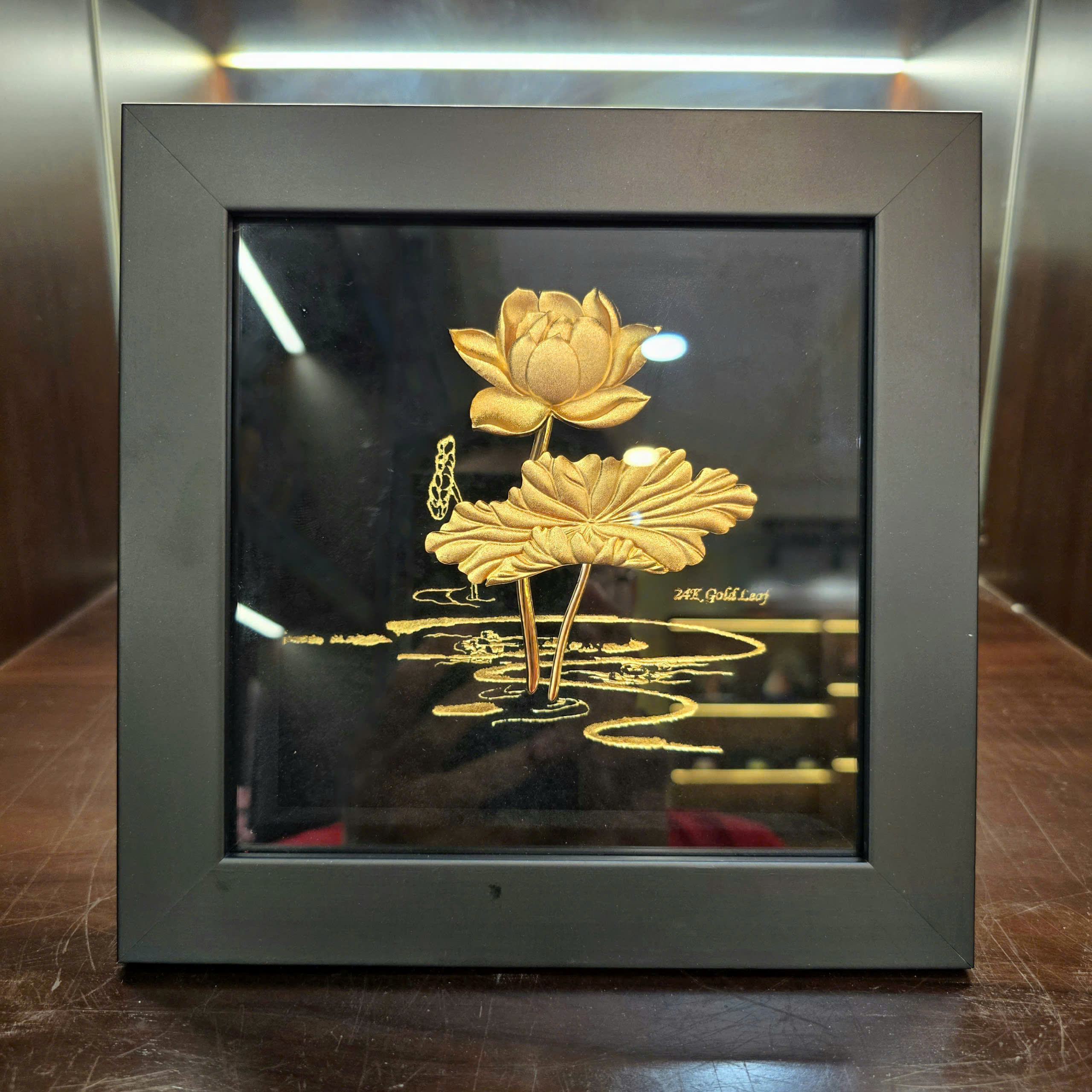 Tranh mạ vàng 24K