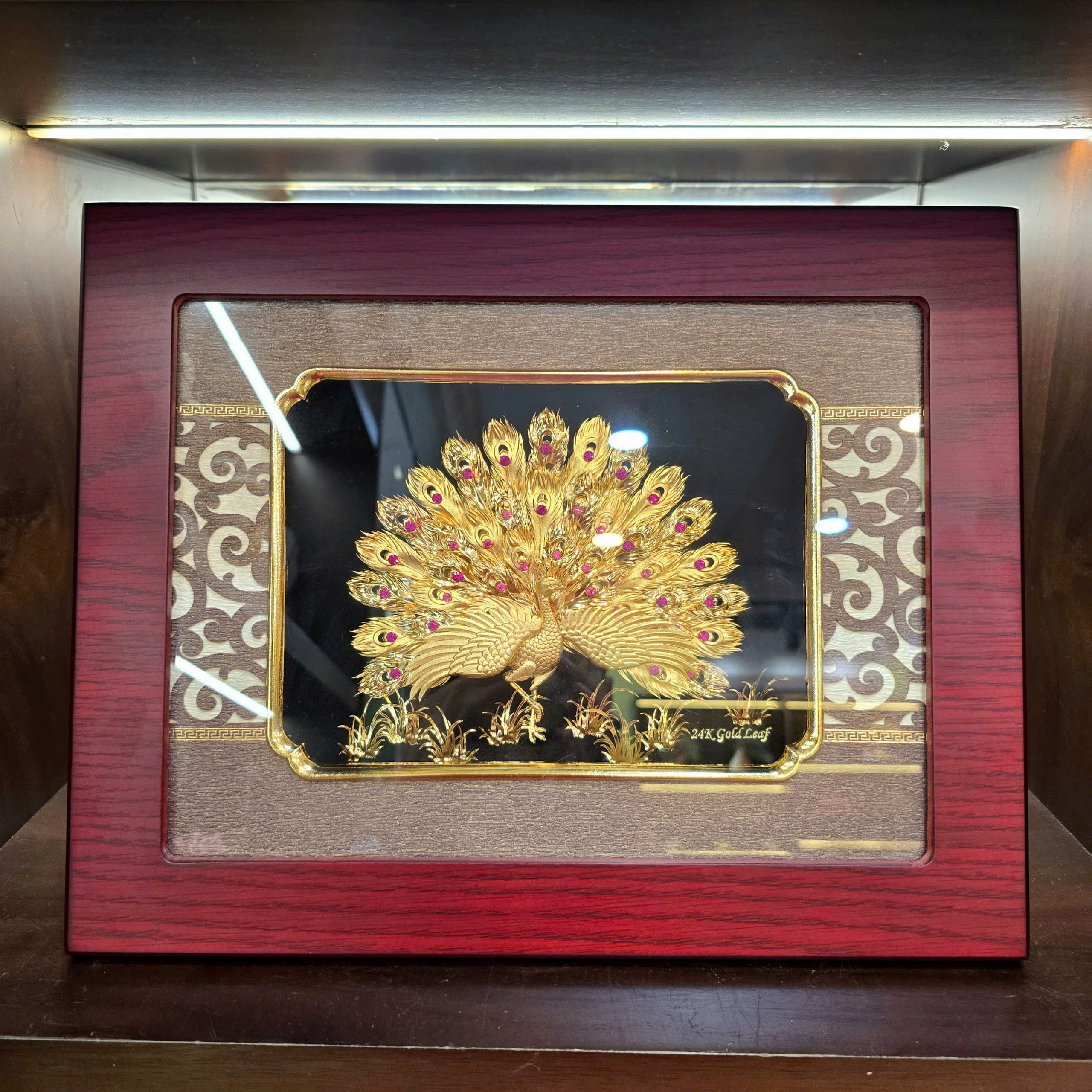 Tranh mạ vàng 24K