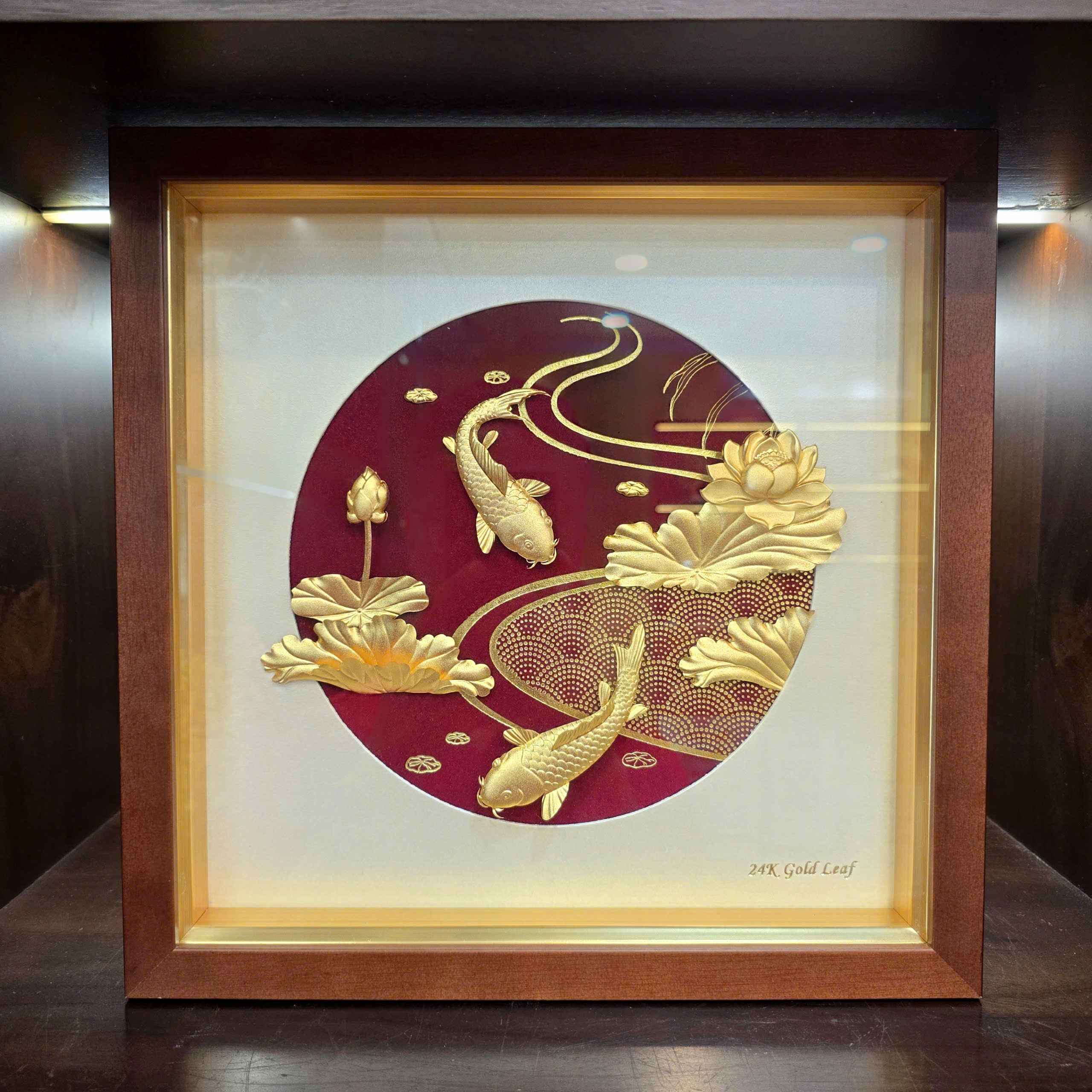 Tranh mạ vàng 24K