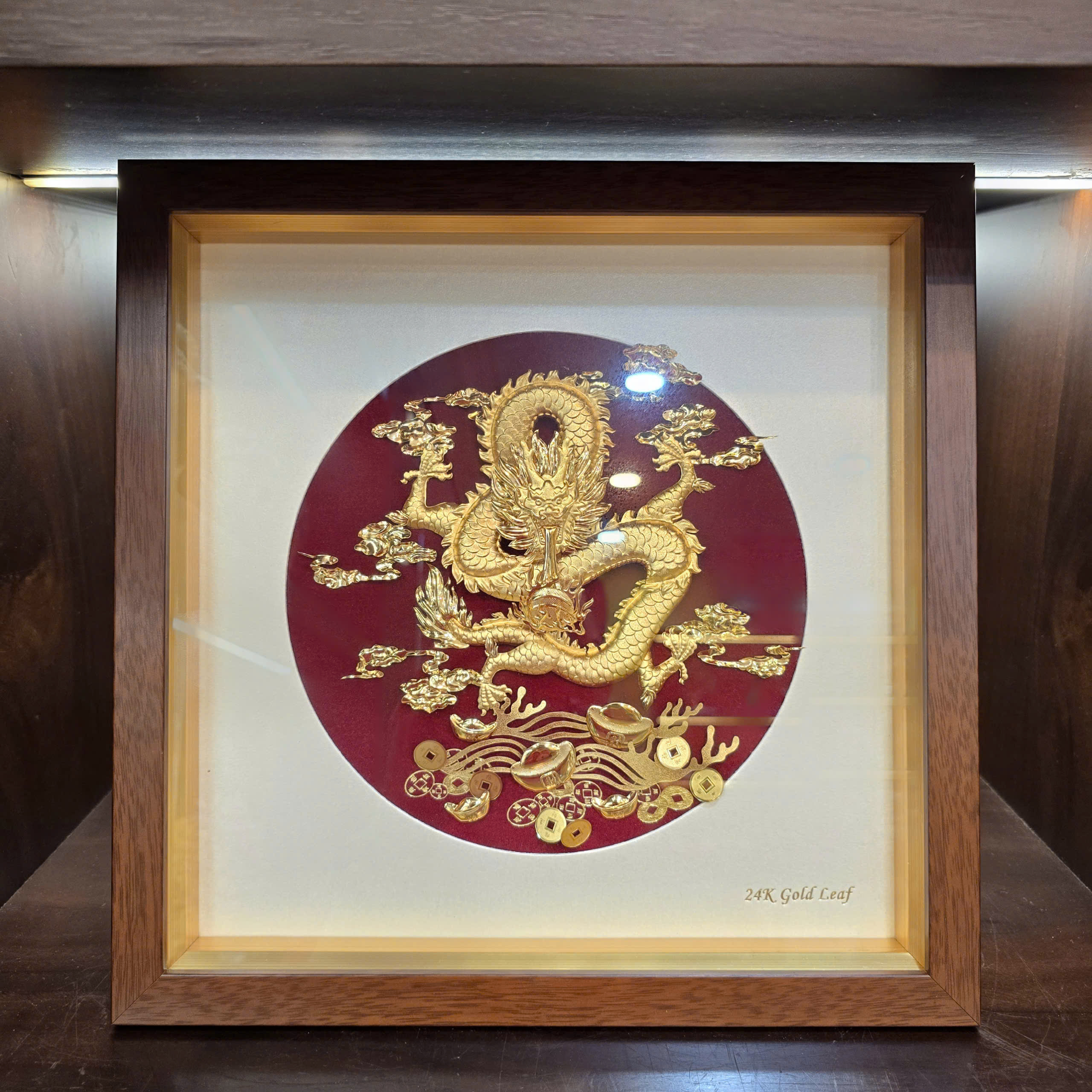 Tranh mạ vàng 24K
