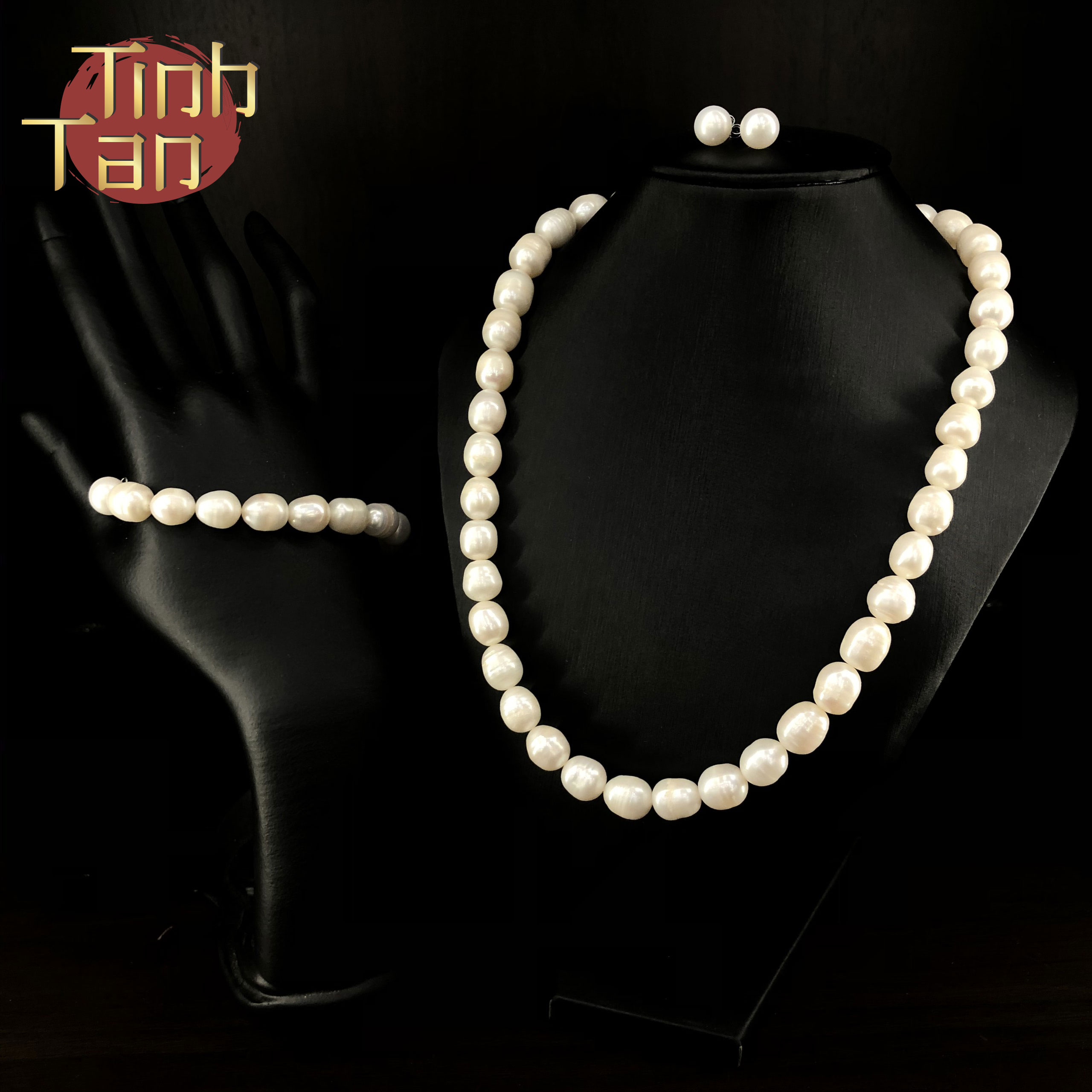 Set ngọc trai cỡ đại